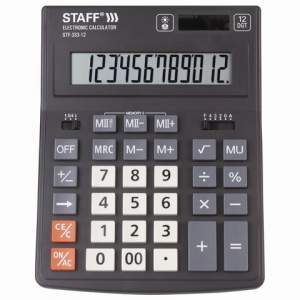 Калькулятор наст. 12-р.STAFF арт. STF-333